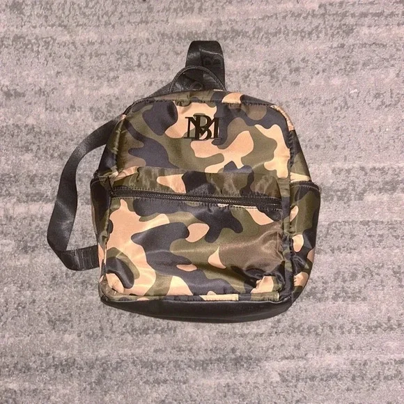 NWT Badgley Mishka Camo Backpack Badgley Mischka | Bags | Badgley Mischka Pink Camouflage  main image 2